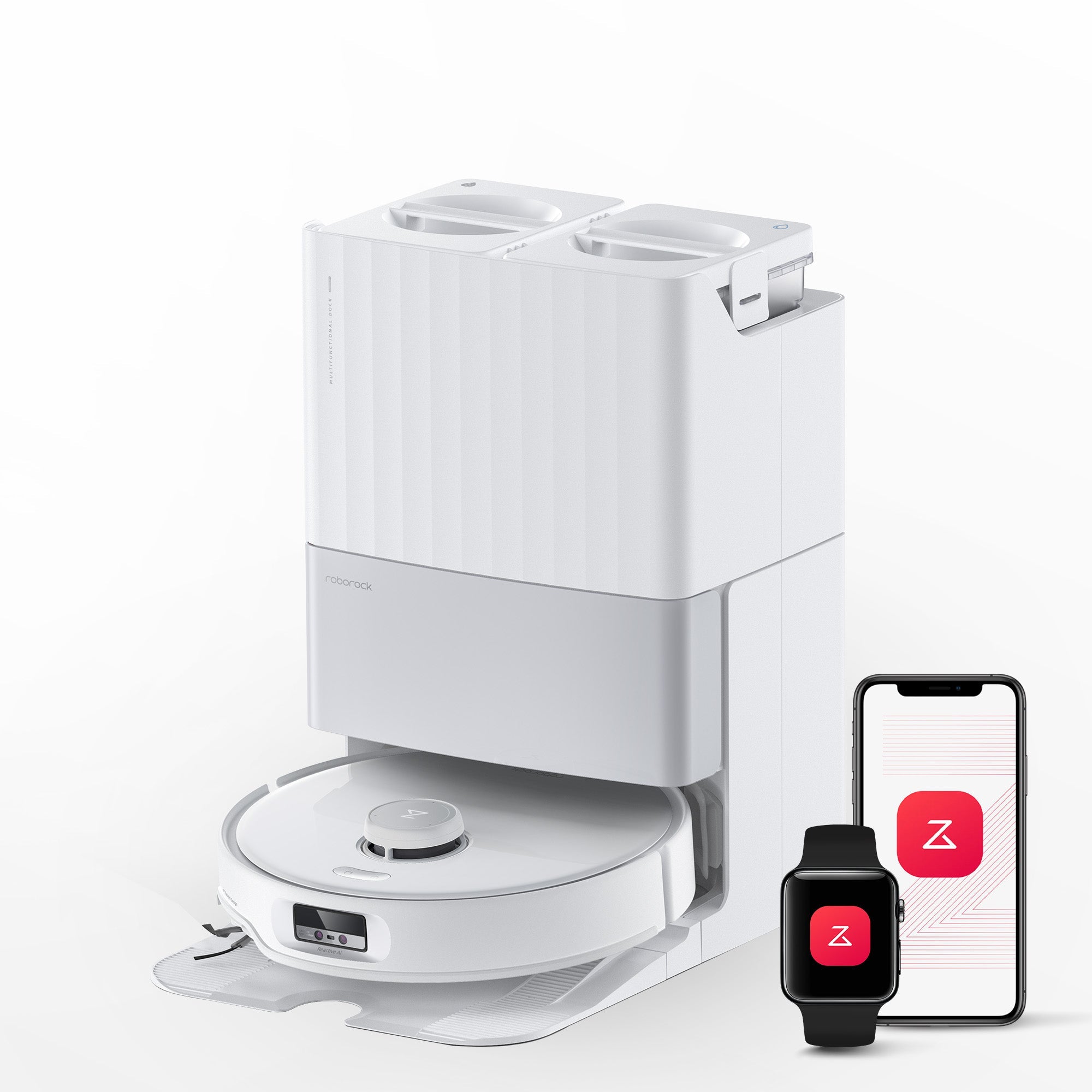 Roborock Qrevo Edge Robot Vacuum with Multifunctional Dock 3.0